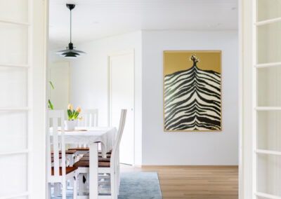 Omakotitalon sisustussuunnittelu, ruokailutila, skandinaavinen sisustus